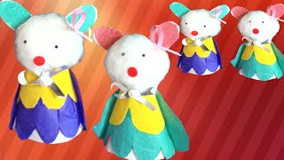 How To Make Cotton Doll ll  Cotton Doll Crafts Ideas 💡ll DIY ll Easy & Simple Technique ll Handmade