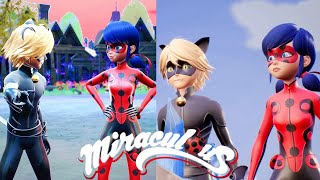 Miraculous season 6 new images 😃 Paris under siege 🤩/Cat Noir's new costume 🦋