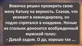 Вовочка Решил проверить Катьку на Верность! Сборник Самых Свежих Анекдотов!