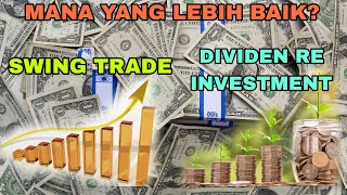 PERBANDINGAN HASIL INVESTASI SAHAM DENGAN METODE SWING TRADE VS DIVIDEN REINVESTMENT PLAN