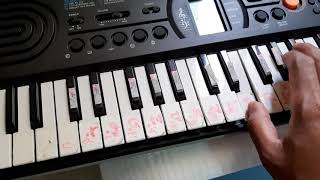 Hindi tutorial with piano...Mere naina sawan bhado fir bhi mera ...it is very nice popular song..