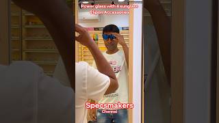 Power glass and Sunglass onna potukalam - Specsmakers #shorts #chennaiinfluencer