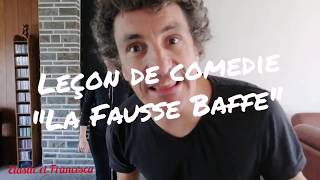 "La Fausse Baffe" leçon de comédie en confinement par Elastic et Francesca