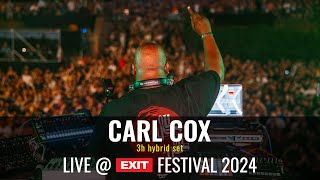 EXIT 2024 | Carl Cox hybrid set at mts Dance Arena (FULL SHOW)