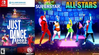 Just Dance 2023 Edition (All 5 Stars) [91] Switch Longplay