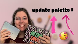 💄UPDATE palette + mon maquillage de tous les jours !