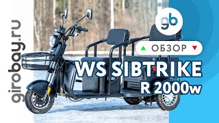 🔵WHITE SIBERIA SIBTRIKE R 2000W - незаменимый трехместный грузовой.