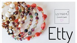 ETTY bracciali con filo metallico modellabile