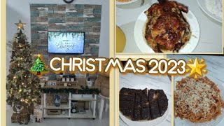 Simple Christmas Dinner🎄 At Home | ✨️Vlogmas Day 25 || Ehrsy's Home🏡Vlogs