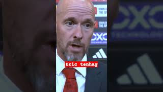 Eric Tenhag after the loss to Liverpool