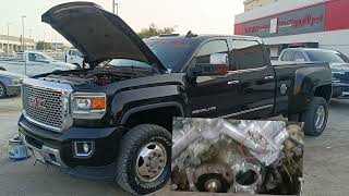 2016 GMC Sierra 3500HD 6.6L Duramax Water Pump Replacement