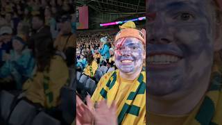 💚💛 Matildas fans at the FIFAWWC