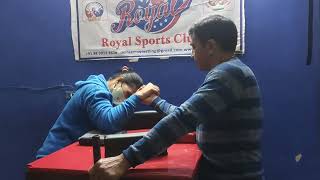 Arm Wresting Tips by Laxman Singh Bhandari | Royal Sports Club | Delhi Armwrestling