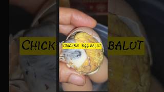 Have you tried chicken egg balut?#shorts