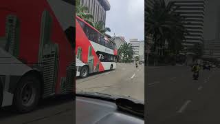 bus wisata jakarta gratis... #shorts , #subscribe