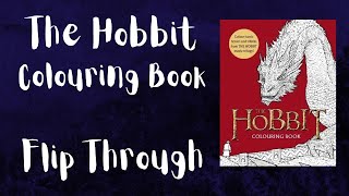 The Hobbit Colouring Book - Flip Through