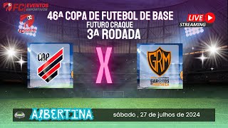 CAMPO DE ALBERTINA 3ª RODADA DA 46ª COPA DE FUTEBOL DE BASE 2024 FC