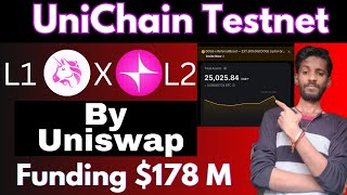 Unichain testnet Airdrop guide | How to perform unichain testnet | crypto airdrops