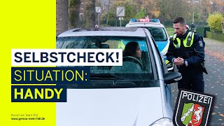 SELBSTCHECK – Handy am Steuer: Wie würdest Du Dich entscheiden? | Polizei NRW