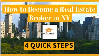 How to Become a Real Estate Broker in NY in 2024