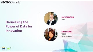 Harnessing the Power of Data for Innovation | #BCTECH Summit 2018