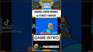 Marvel Super Heroes VS Street Fighter Game Intro #mshvsf #marvelsuperheroesvsstreetfighter