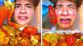 Carolina Reaper Seafood Extreme Spicy Challenge ASMR | 먹방 🥵