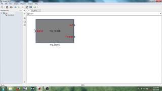 Simulink Tutorial - 7 - Dialog Box Parameter - Type Edit