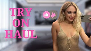 [4K] Try on Haul with Myra Angel | Transparent Clothing