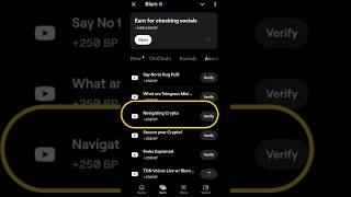 Navigating Crypto |💎| Blum Verify Code | Blum Video Code Today | Blum Keyword Today About BLUM 😱