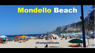 Walk with me near the beautiful Mondello beach of Palermo -July 2023| #Palermo,#Sicily,#Italy.