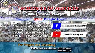 JMCIM CEBU CENTRAL VISAYAS MID-WEEK SERVICE MAY 29, 2024