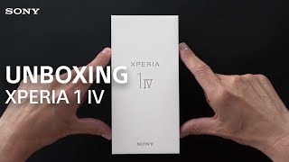 Unboxing: Sony Xperia 1 IV