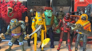 Action Figure Madness 004: recent pick ups TMNT TRANSFORMERS MARVEL LEGENDS STAR WARS FORTNITE