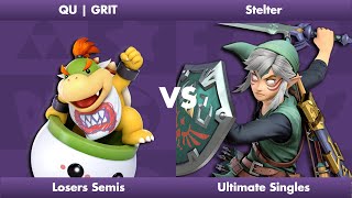 Undiscovered Smash 266 Losers Semis: QU | GRIT vs Stelter