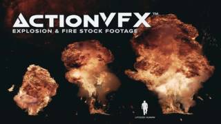 Massive Fire and Smoke Free Backgorund Video Effect Footage AA VFX