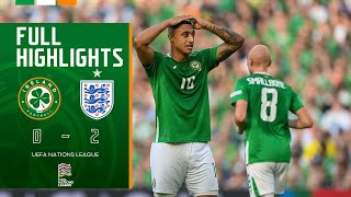 HIGHLIGHTS | Ireland 0-2 England | UEFA Nations League