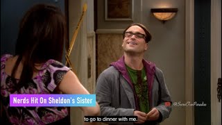 Nerds Hit On Sheldon's Sister | The Big Bang Theory #thebigbangtheory #hd