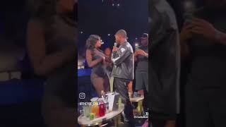 Keke Palmer dancing with Usher #concert #usher #liveconcert #usherchallenge #kekepalmer