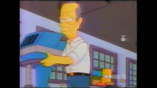 The Simpsons Syndication Promo (1997): “Two Bad Neighbors“ (S07E13) (20 second)