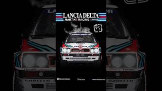 Costruisci la Lancia Delta Martini Racing HF Integrale Hachette #modellismo #shorts