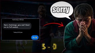 I have Destroyed one of my Subscriber 💀 || Subscriber vs Me intance match in efootball