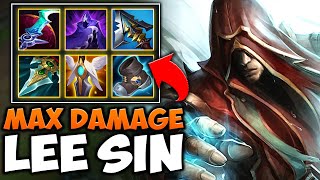 This is the HIGHEST Damage Build Possible for Lee Sin (ONE SHOT SQUISHIES, MELT TANKS)