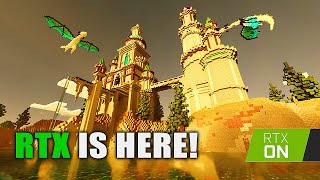 Minecraft with RTX Beta - Install Guide and Creator Worlds Reaction/Overview (1080p/60FPS)