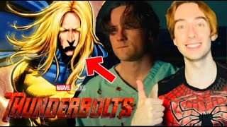 THUNDERBOLTS trailer REACTION and BREAKDOWN | Marvel Studios Teaser Trailer #thunderbolts #marvel