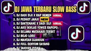 DJ JAWA SLOW BASS || DJ NEMEN🎵PEDHOT JANJI🎵TERBARU 2023 VIRAL TIKTOK FULL ALBUM