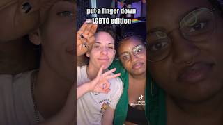 put a finger down - #LGBTQ edition 🏳️‍🌈🏳️‍⚧️ #ftm #queercouple #pansexual #gay #transmasc #tiktok