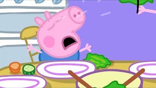 VEGETABLES FOR GEORGE IN DINOSAUR | Peppa Pig English Episodes Compilation