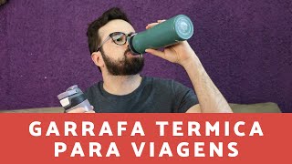 Review garrafa térmica Contigo 710ml