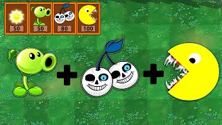 Sans + Pacman 🌻 Plants vs Zombies Fusion Animation